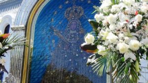 Virgen de Guadalupe en Plaza 25 de Mayo