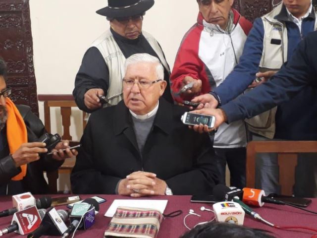 Rueda de Prensa de Mons. Juárez por 6 Agosto 2019