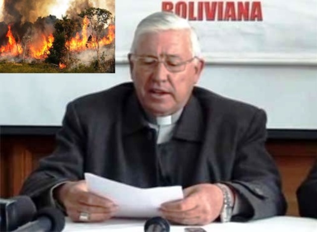 Comunicado Mons. Juárez por incendio Amazonía