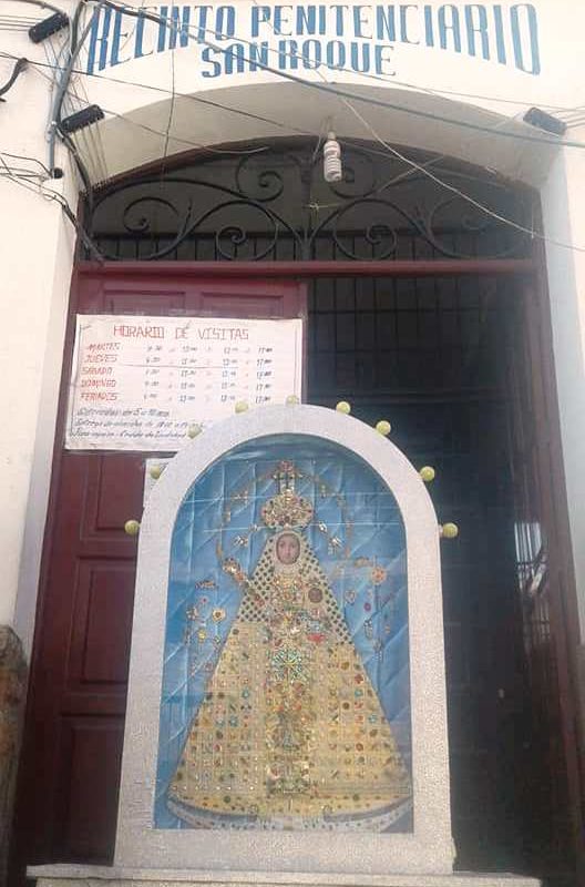 Visita de Guadalupe a Penal San Roque