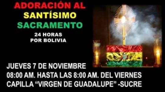 24 horas de Oración por Bolivia