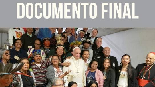 Descargue aquí el Documento Final del Sínodo para la Amazonía