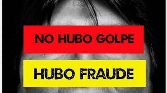 SERGIO MONTES, S.J.: “No es golpe, es por fraude”