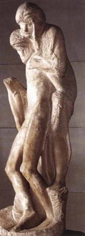Pieta Rondanini de Miguel Angel (1564)
