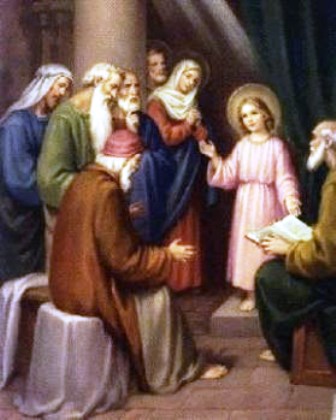 Jesús en el Templo a los 12 años