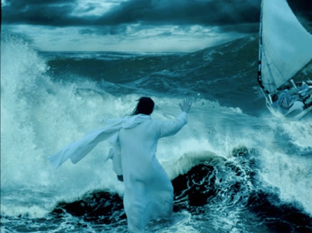 Jesús en la tempestad
