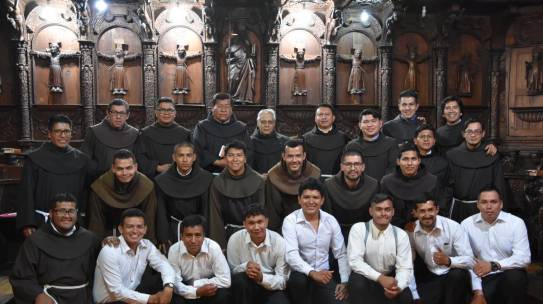 Nuevos novicios para La Provincia Misionera San Antonio de Bolivia