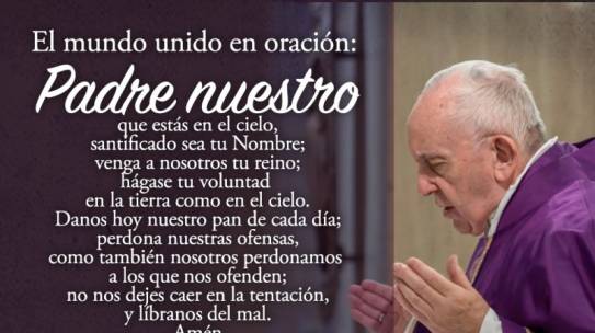 Monseñor Juárez: “Recemos unidos a las intenciones del Papa Francisco…”