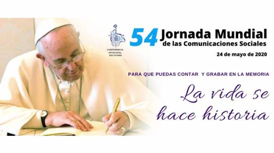 Bolivia celebra la 54 Jornada Mundial de las Comunicaciones Sociales: “La vida se hace historia”