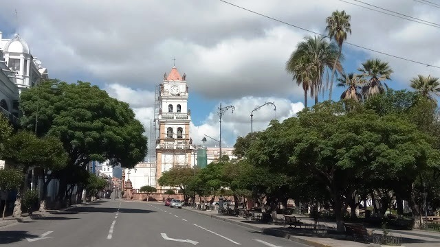 Plaza 25 de Mayo en Sucre