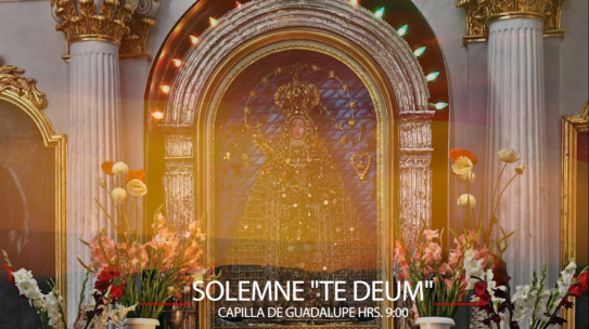 La celebración TE DEUM del 6 de agosto se realizará de manera virtual