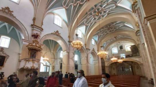 La Catedral de Sucre luce como nueva tras restauración de interiores